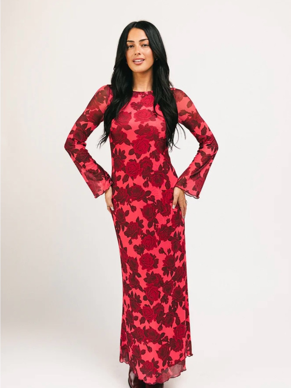 BE RIGHT THERE MESH DRESS - ZOCO - Picture 4 of 16